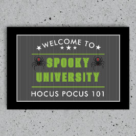Tapete Spooky University Hocus Pocus Halloween