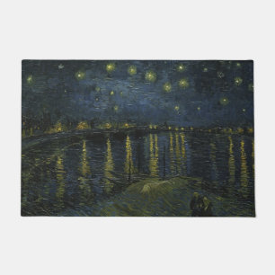 Tapete Starry Night Over the Rhône, pintura a óleo Van Go