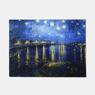 Tapete Starry Night over the Rhone por van Gogh