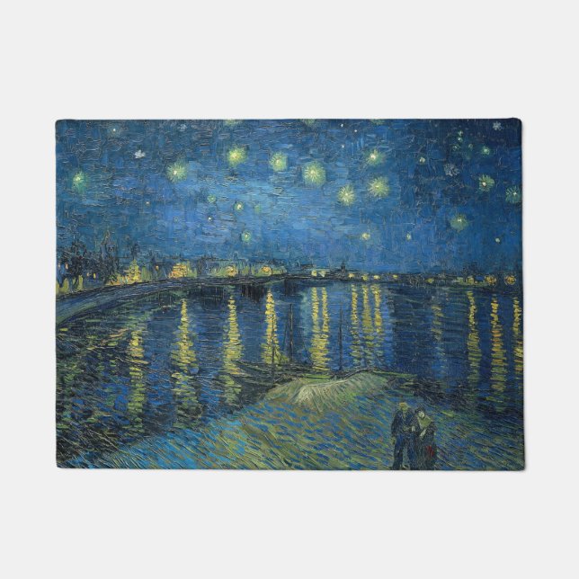 Tapete Starry Night Over the Rhone Vincent Van Gogh (Frente)