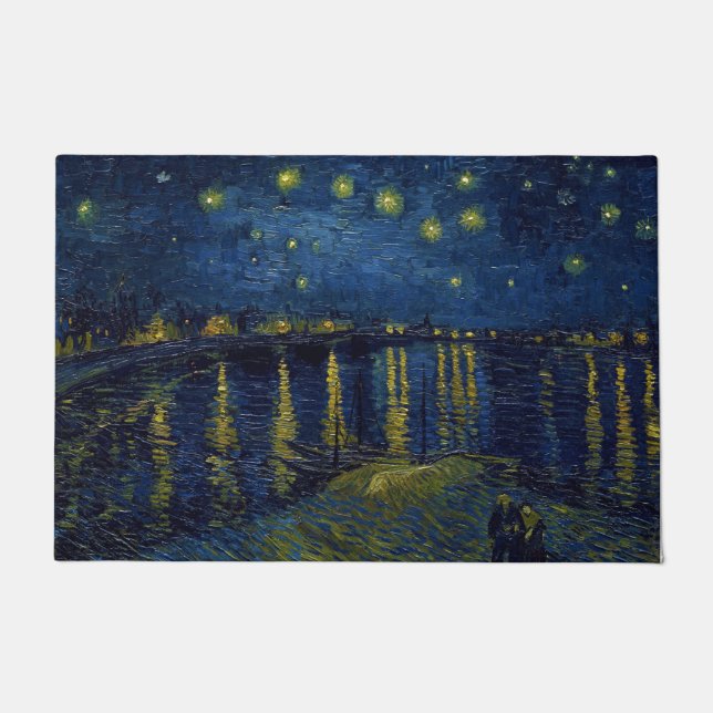 Tapete Starry Night, Vincent van Gogh (Frente)