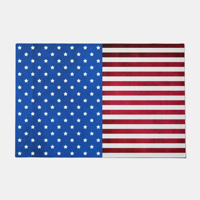 Tapete Stars and Stripes-American Flag por Shirley Taylor (Frente)