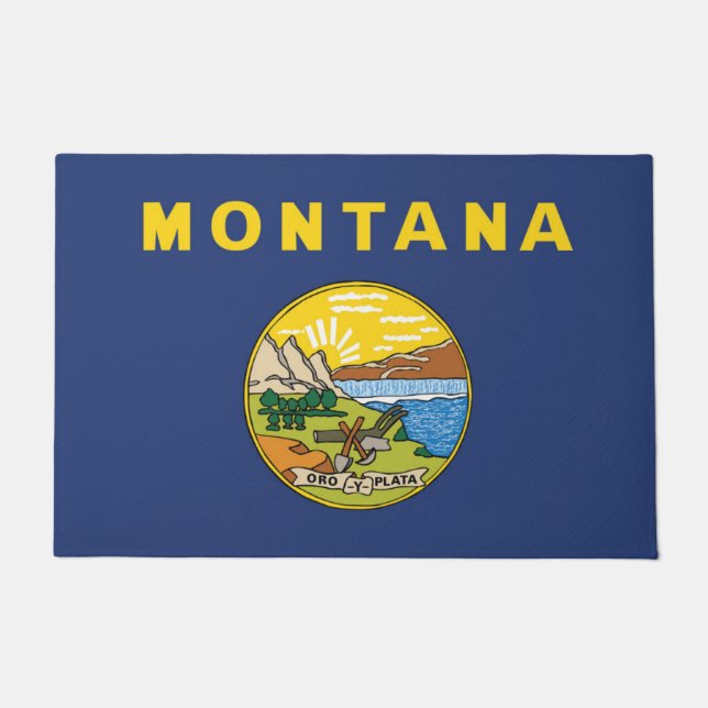 Tapete State Flag of Montana, EUA (Frente)