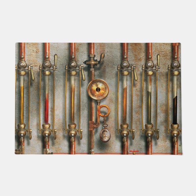 Tapete Steampunk - O coletor de lubrificação (Frente)