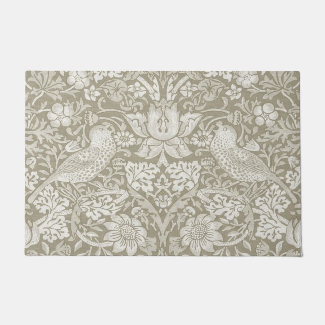 Tapete Strawberry Thef Ivory, William Morris (Frente)