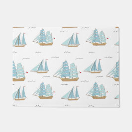Tapete Summer Seatime Cute yachts with sail