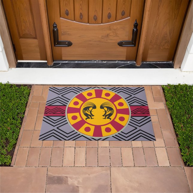 Tapete Sun Pattern Southwest Kokopelli (Ar livre)