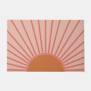 Tapete Sun Sunrise Terracotta Earth Tones Sunshine