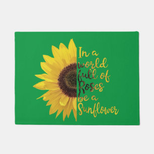 Tapete Sunflower Quote Doormat