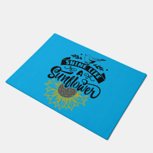 Tapete Sunflower Quote Doormat
