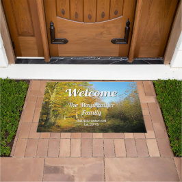 Tapete Sunny Autumn Walk - Personalizado