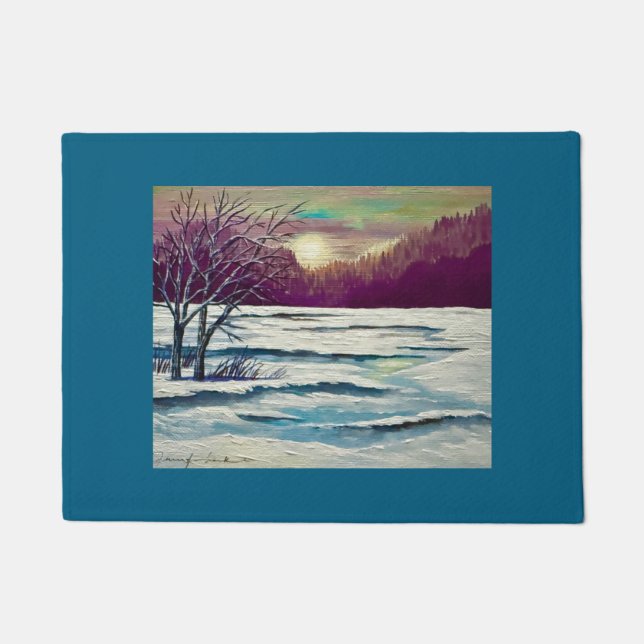 Tapete Sunset de inverno (Frente)