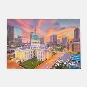 Tapete Sunset Over Rua Louis, Missouri, EUA