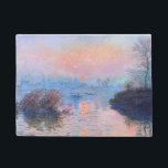 Tapete Sunset sobre o Seine Claude Monet<br><div class="desc">Sunset no Sena. Claude Monet. 1874. Reprodução de famosas imagens de arte no dominio público.</div>