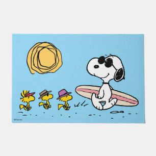 Tapete Surfando Snoopy Verão
