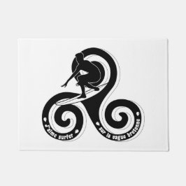 Tapete Surfer sur la vague bretonne (version homme)