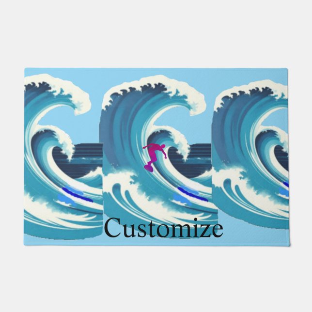 Tapete Surfista de Grandes Ondas Thunder_Cove (Frente)