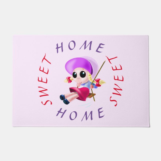 Tapete Swing Girl Doormat (Frente)