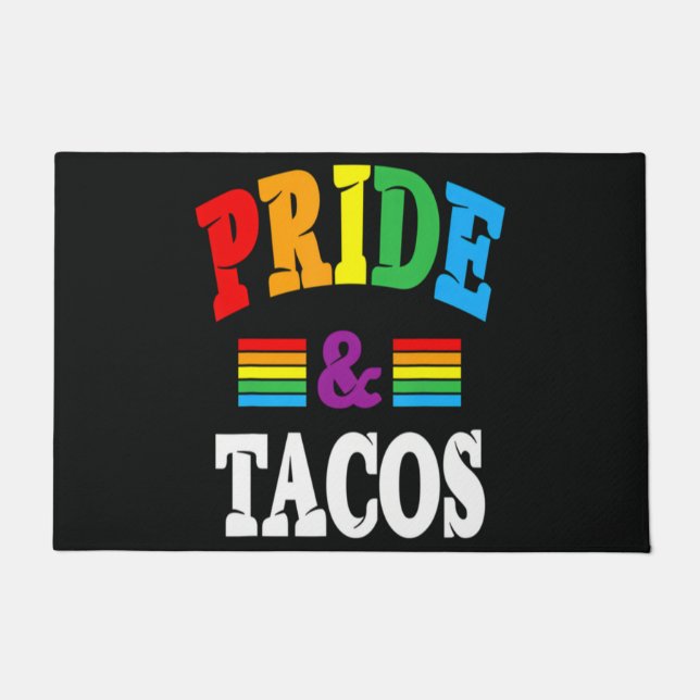 Tapete Tacos Orgulho Lgbt (Frente)