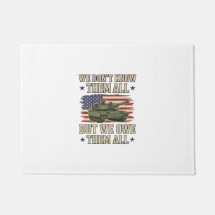 Tapete Tanque de Lembrança Militar Camisa Patriótica Desi