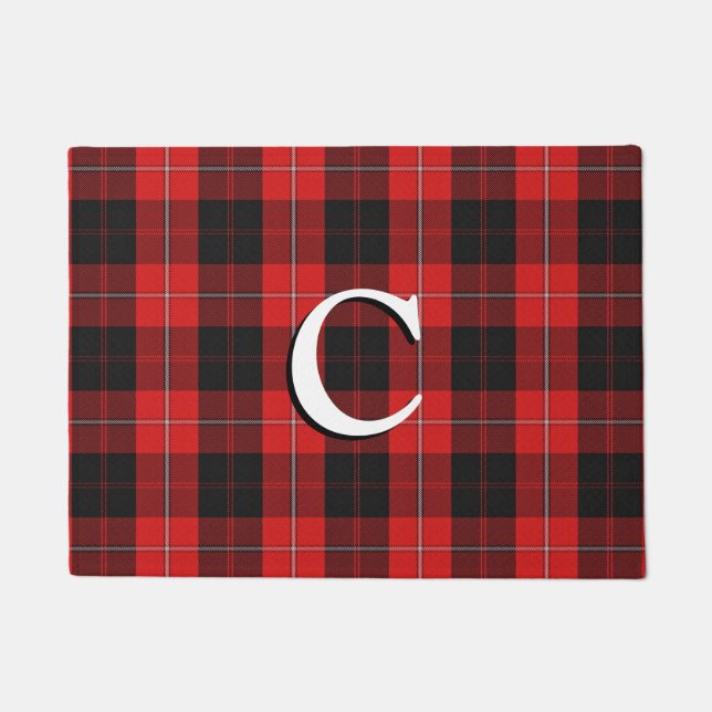 Tapete Tartan escocês de Cunningham do clã (Frente)