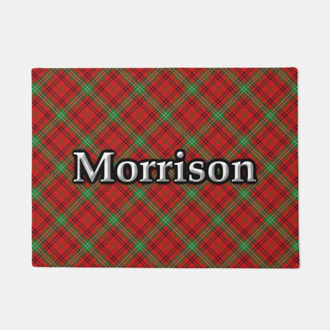 Tapete Tartan escocês de Morrison do clã (Frente)