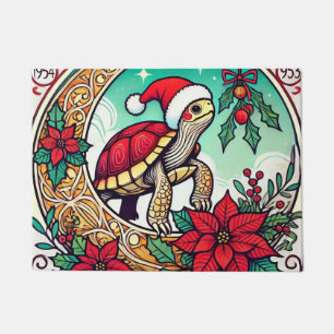 Tapete Tartaruga de Natal