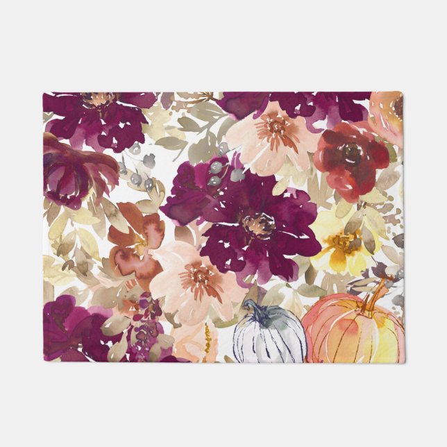 Tapete Tatuagem Floral (Frente)