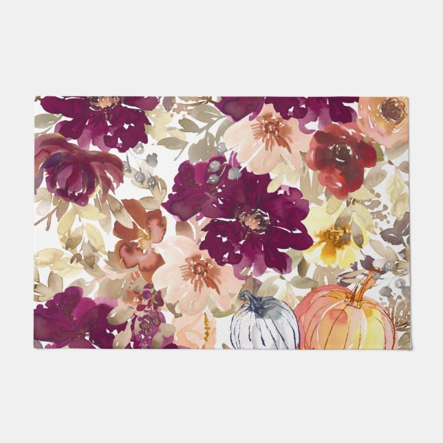 Tapete Tatuagem Floral (Frente)