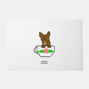 Tapete Teacup Chihuahua Door Mat