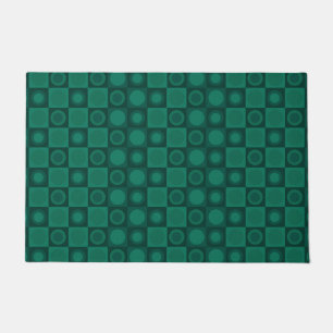 Tapete Teal do Padrão Geométrico MCM Retroativo