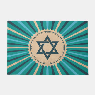 Tapete Teal Star de David Starburst judeu