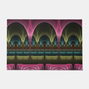 Tapete Teatro de Fantasia, Abstrato de Arte Fractal Color