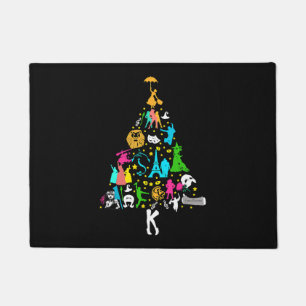Tapete Teatro Musical da Broadway Árvore de Natal Engraça