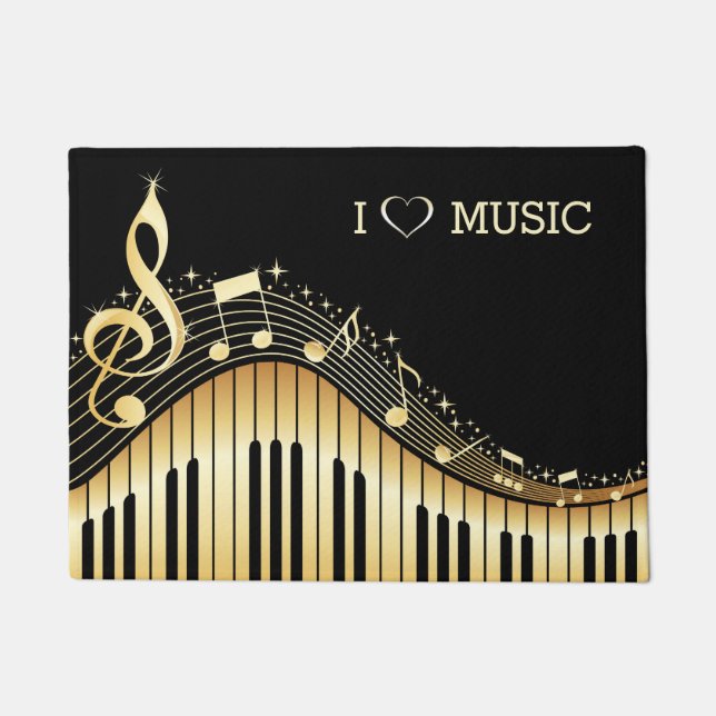 Tapete Teclado bege (Frente)