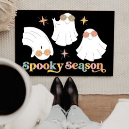 Tapete Tema do Dia das Bruxas da Época do Fantasma do Ret