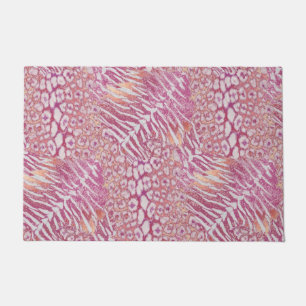 Tapete Tendência de pele de tigre-leopardo
