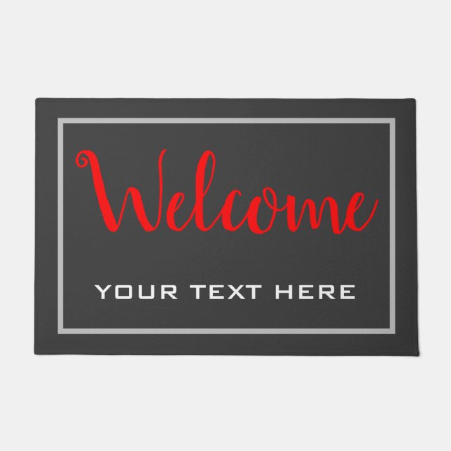 Tapete Tendência Minimalista da Cinza Vermelha (Frente)