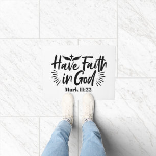 Tapete Tenha fé em Deus, marque a citação 11:22 Inspiraci