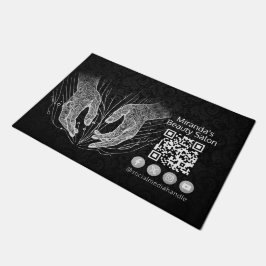 Tapete Terapêutica de Massagem Terapia Mãos Energia Spa B