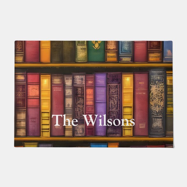 Tapete Tesouros literários - Livros antigos clássicos (Frente)