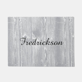 Tapete Teste padrão de madeira cinzento conhecido feito