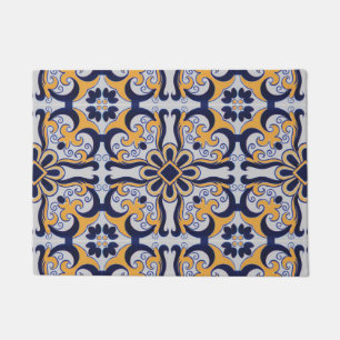 Tapete Teste padrão do azulejo do português