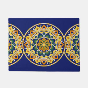 Tapete Teste padrão italiano do azulejo - majolica dos