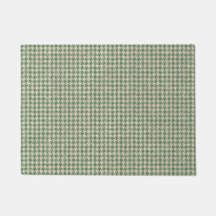 Tapete Teste padrão verde de Houndstooth