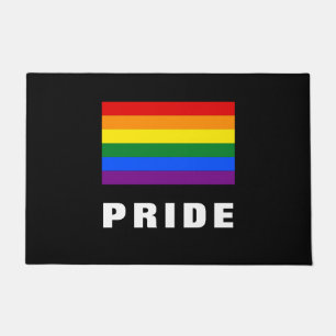 Tapete Texto Personalizado do Sinalizador Orgulho gay do 