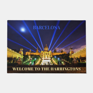 Tapete Texto personalizado Porta de Barcelona