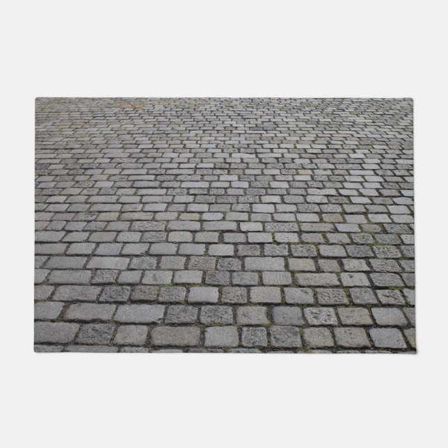 Tapete Textura da estrada Cobblestone (Frente)
