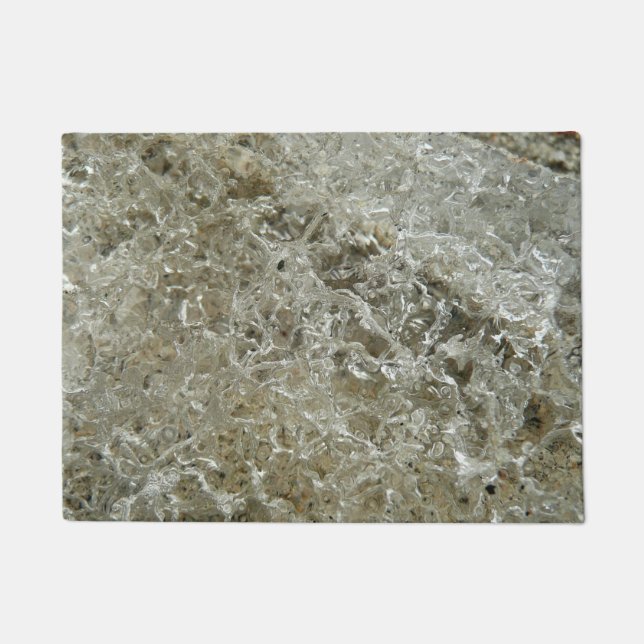 Tapete Textura de Abstrato de gelo glacial (Frente)