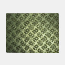 Tapete Textura de aço do revestimento do metal Checkered